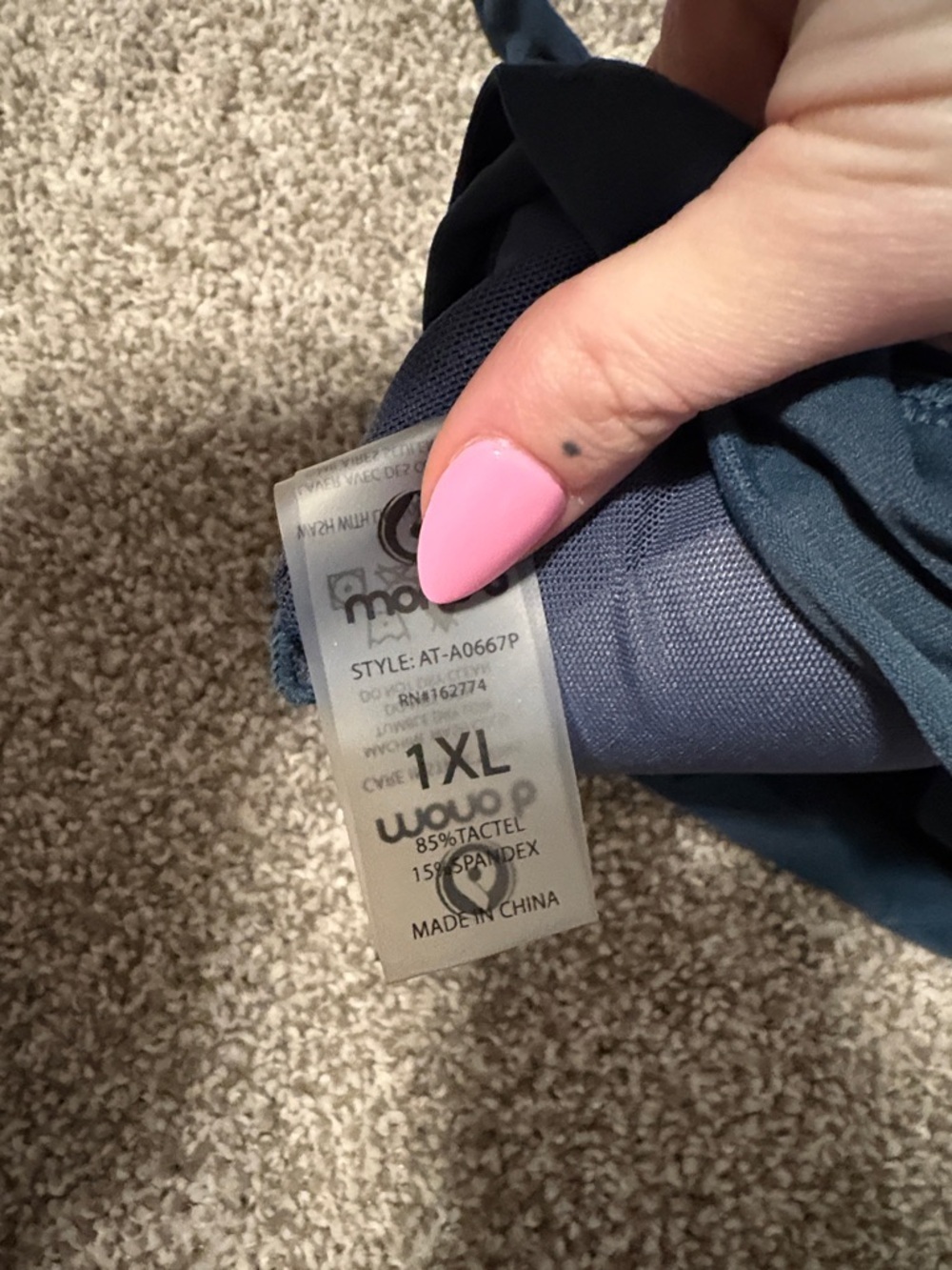 NWT Mono B Seeing Stars Zip Front Sports Bra - Picture 2 of 3